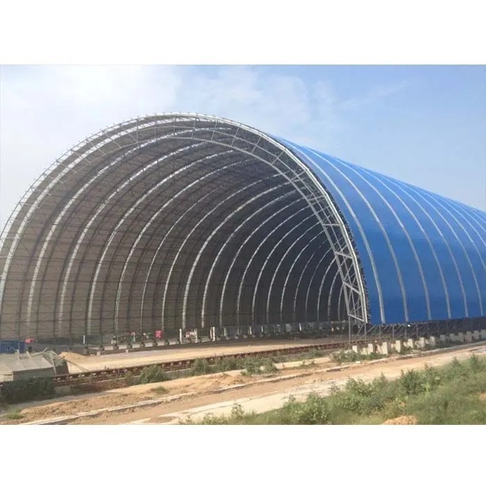 Space Frame Bunker υπόστεγο αποθήκευσης άνθρακα